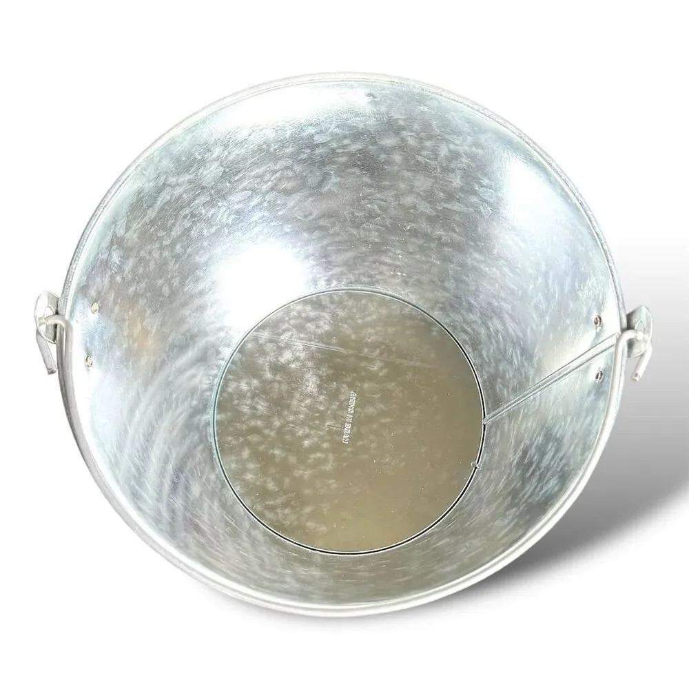 Elysian Brewing Silver Metal Ice Bucket with Handle for Parties &‎ BBQs
